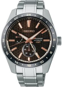  Seiko SPB275J1 Presage Sharp Edged GMT watch
