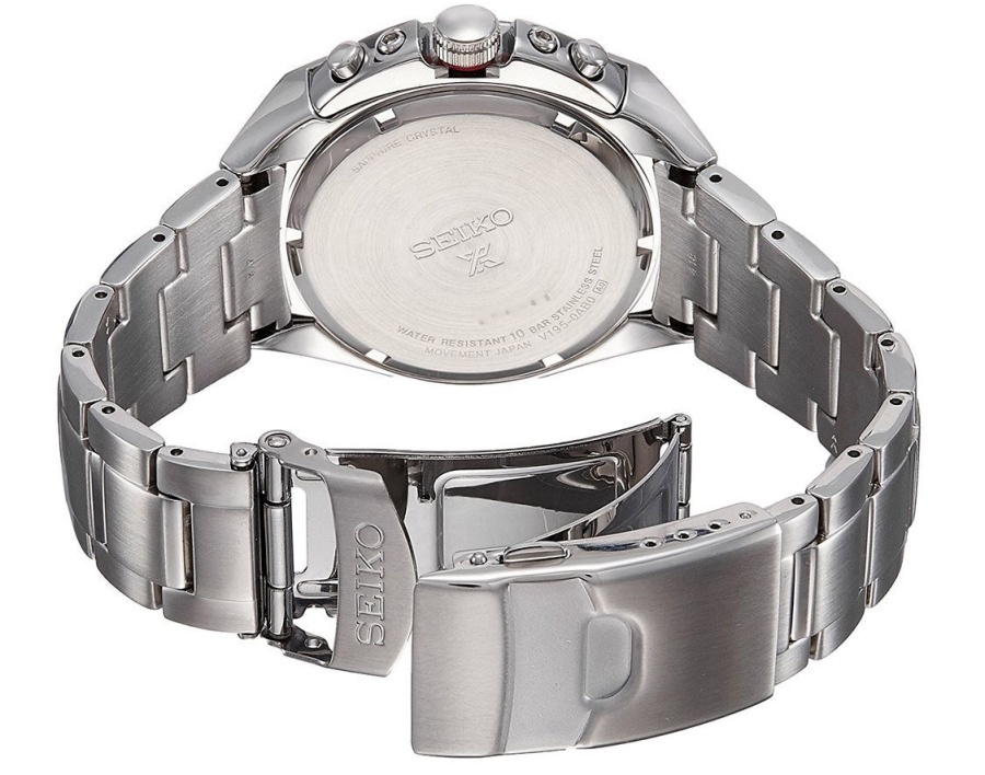 Seiko SSC485P1 Prospex Solar Chronograph World Time watch iWatchery
