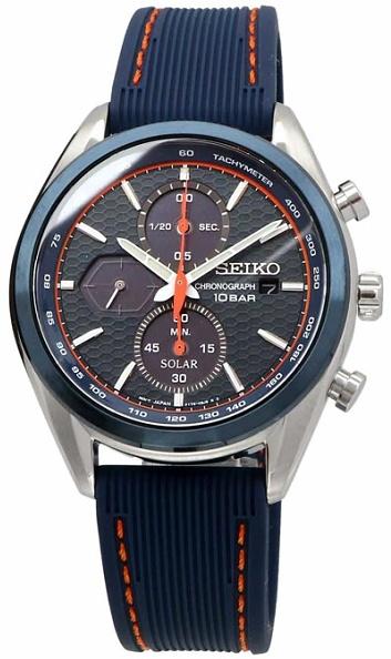 Seiko SSC775P1 Solar Chronograph Macchina Sportiva watch 