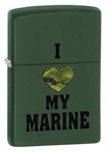 Zippo I Love My Marine 28338 lighter