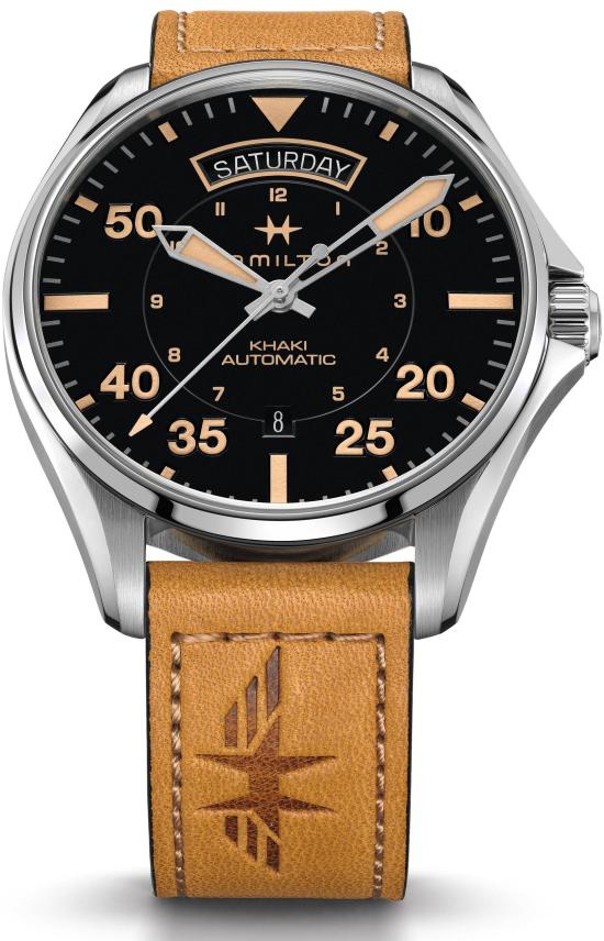  Hamilton Khaki Aviation Day Date Auto H64645531 watch