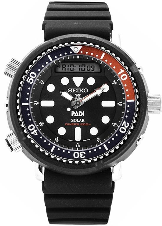  Seiko SNJ027P1 Arnie Prospex Sea Solar Diver PADI Special Edition watch