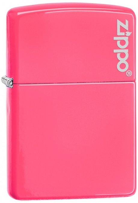 Zippo Logo Pink 26744 lighter