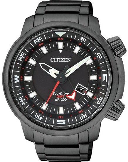 Citizen BJ7086-57E Eco-Drive GMT Diver watch