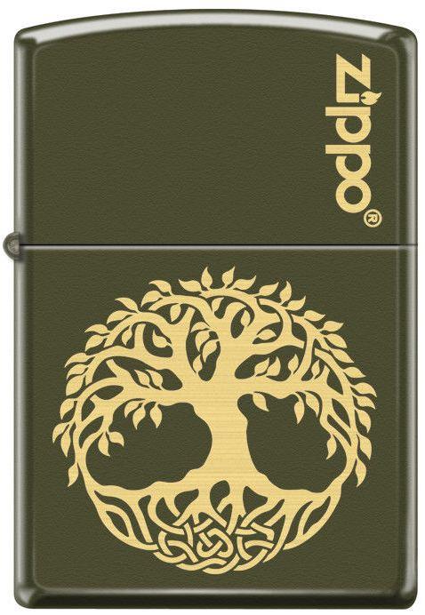  Zippo Tree of Life in Laser 1465 lighter