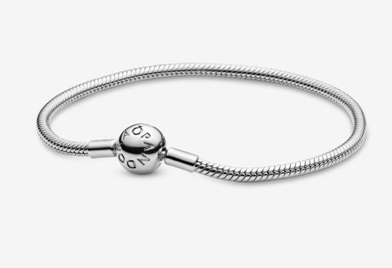  Pandora Moments Snake 590728-18 bracelet