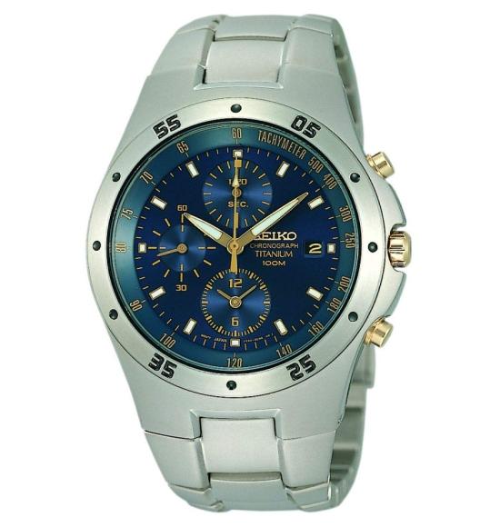 Seiko SND449P1 Titanium Chronograph watch