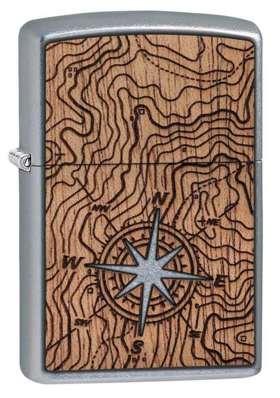  Zippo Woodchuck Compass 49055 lighter