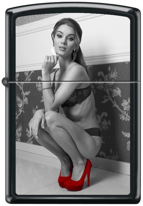Zippo Red Shoe Girl 3653 lighter