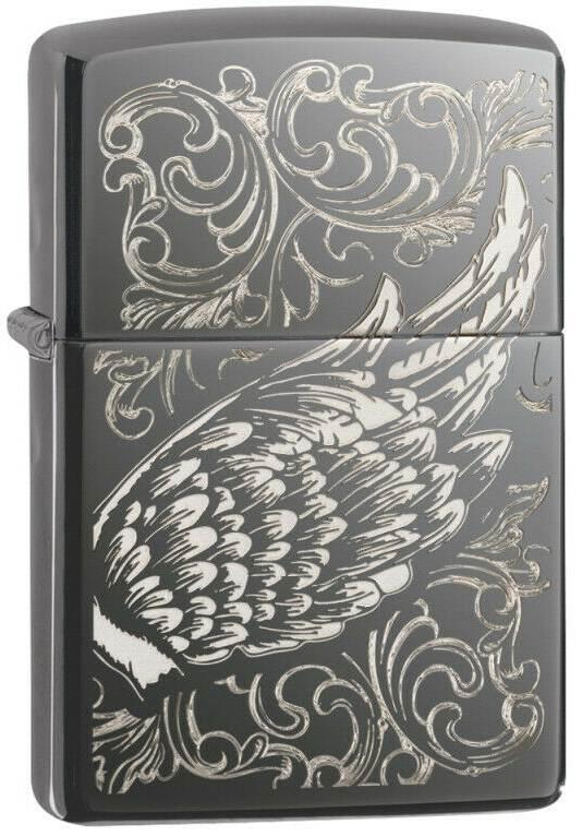  Zippo Filigree Flame and Wing 29881 lighter