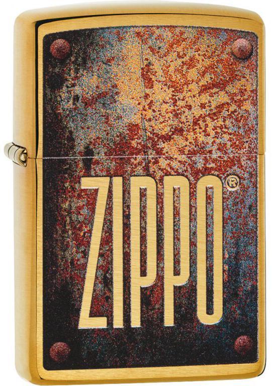  Zippo Rusty Plate 29879 lighter