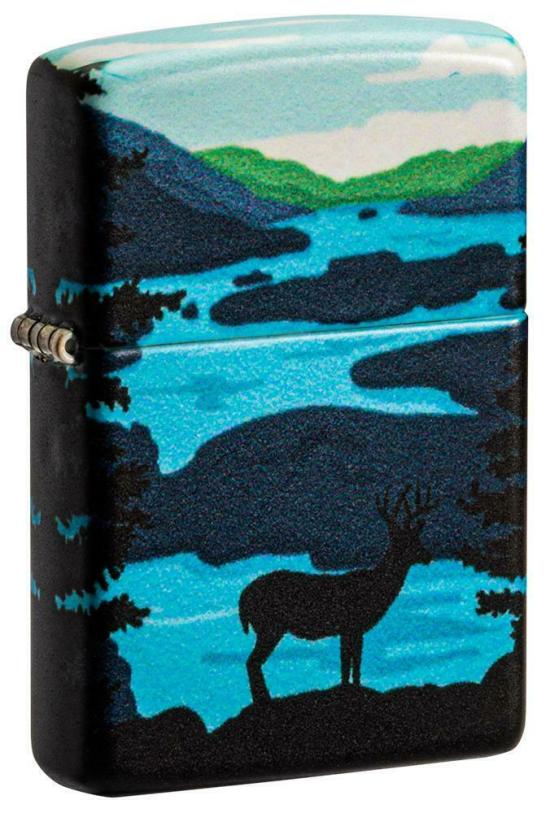  Zippo Deer Landscape 49483 lighter