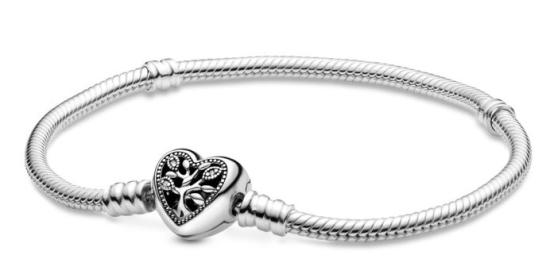  Pandora Family Tree Heart 598827C01-19 cm bracelet