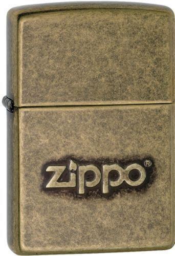 Zippo Antique Brass Zippo Logo 28994 lighter