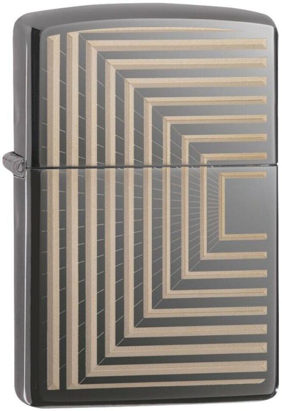  Zippo Boxed Lines Design 49071 lighter