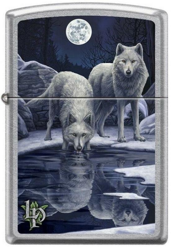  Zippo Lisa Parker Wolves 9295 lighter