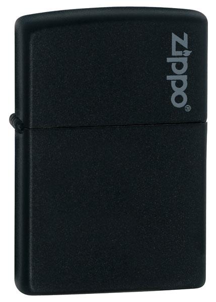 Zippo Black Matte w/Zippo Logo 26092 lighter