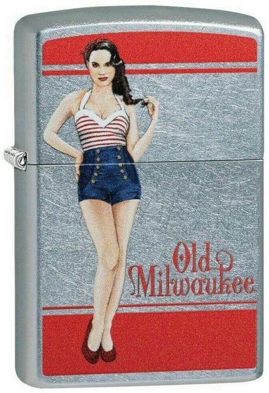  Zippo Old Milwaukee Beer 49094 lighter