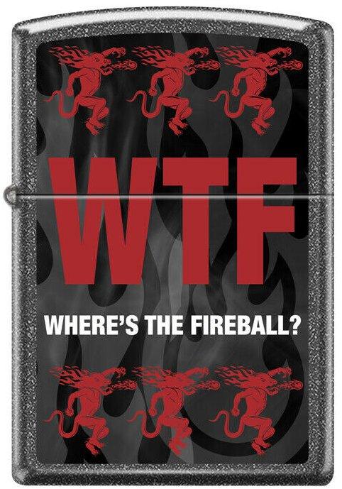  Zippo Fireball Whiskey WTF 0043 lighter