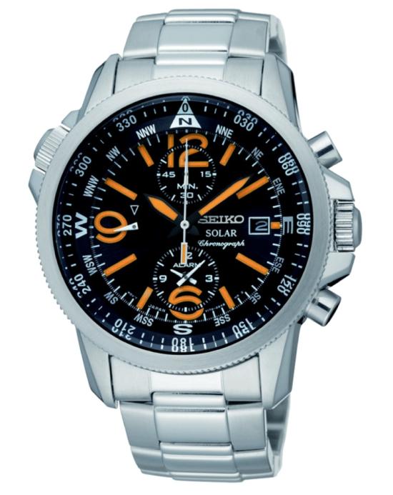 Seiko SSC077P1 Solar Chronograph watch