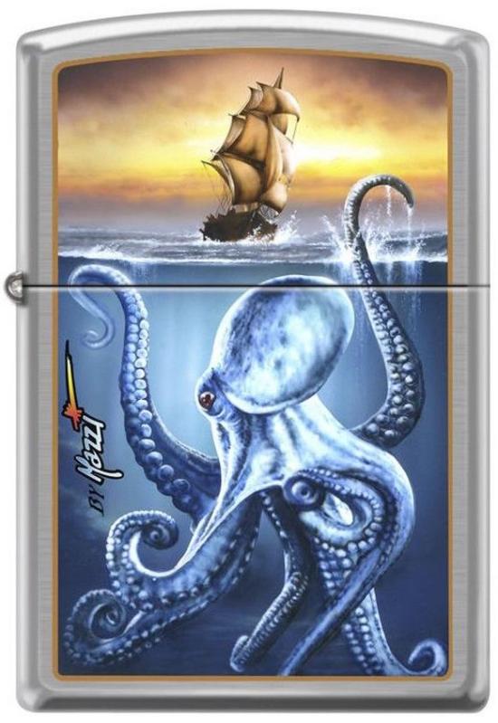 Zippo 3536 Mazzi Sea Monster lighter