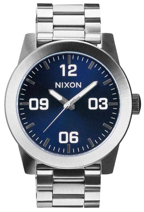  Nixon Corporal SS Blue Sunray A346 1258 watch