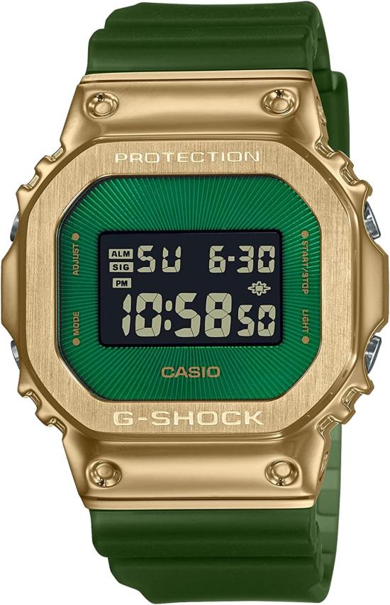  Casio G-Shock Emerald Gold GM-5600CL-3ER watch
