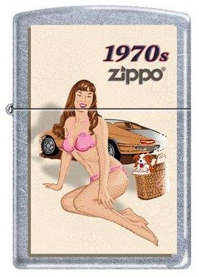 Zippo 1970 Pin-Up Girl 7774 lighter