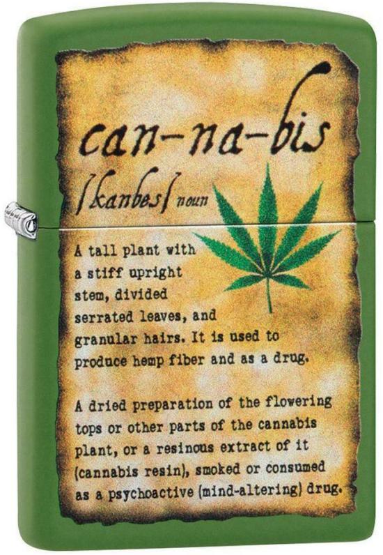  Zippo Cannabis 49119 lighter