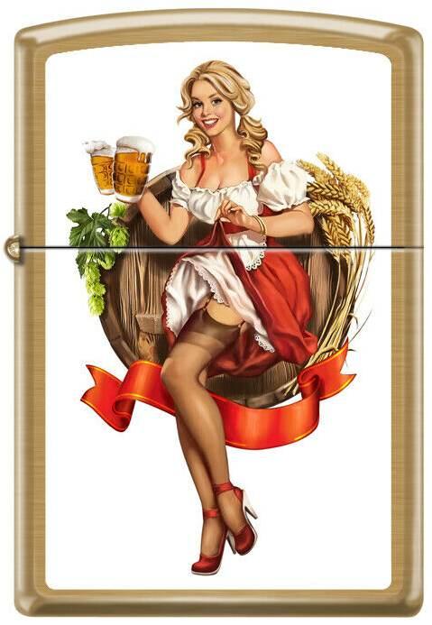  Zippo Oktoberfest Pinup 1382 lighter