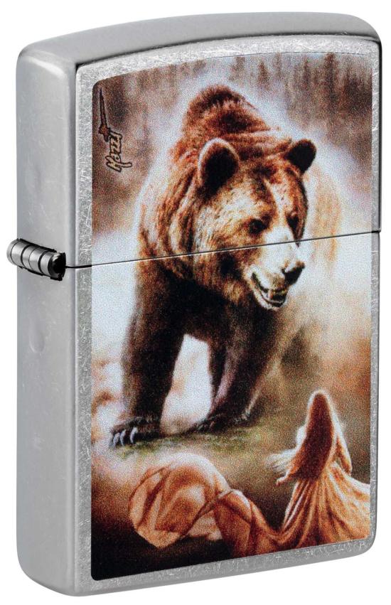  Zippo Mazzi Grizzly Bear 48330 lighter