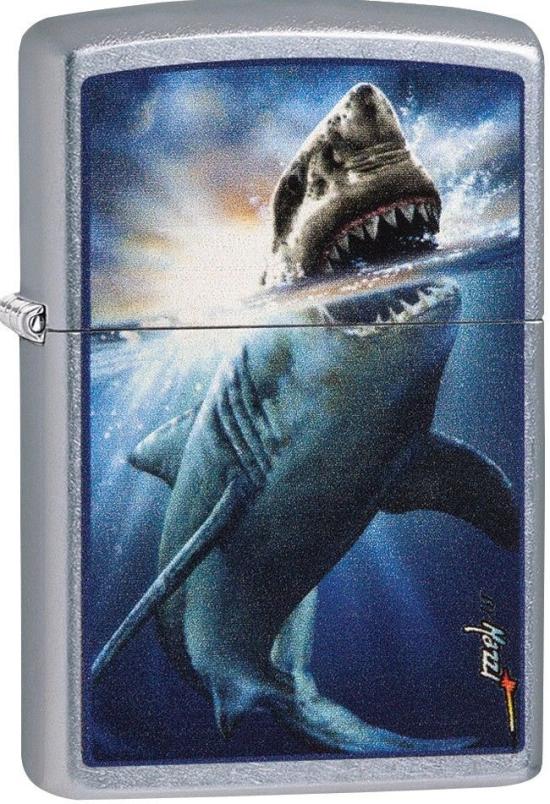  Zippo Mazzi Shark Attack 29568 lighter