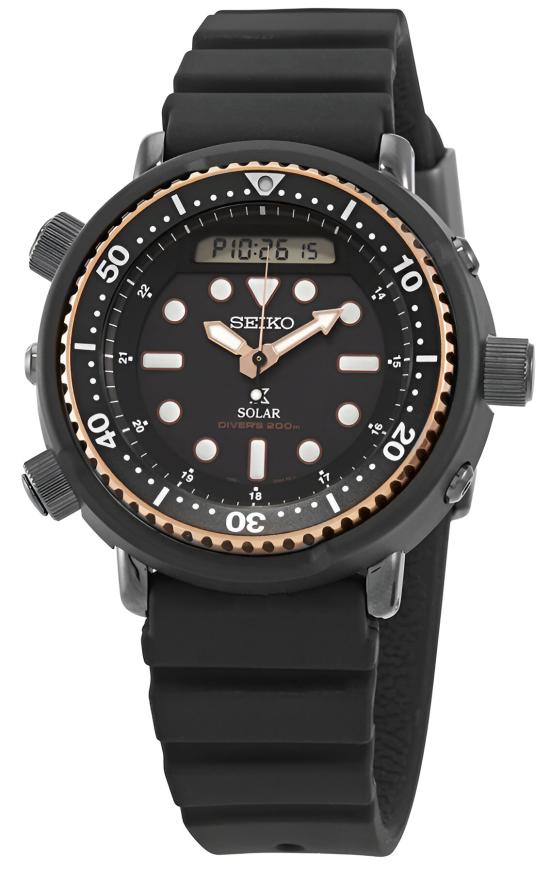  Seiko SNJ028P1 Prospex Sea Solar Diver Arnie watch
