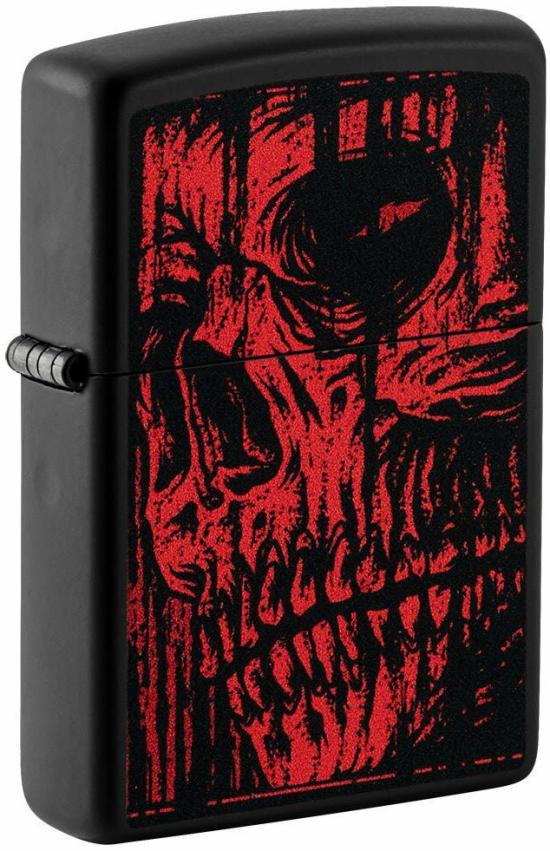  Zippo Red Skull Design 49775 lighter