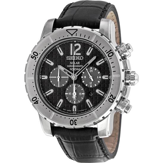 Seiko SSC223P2 Solar Chronograph watch
