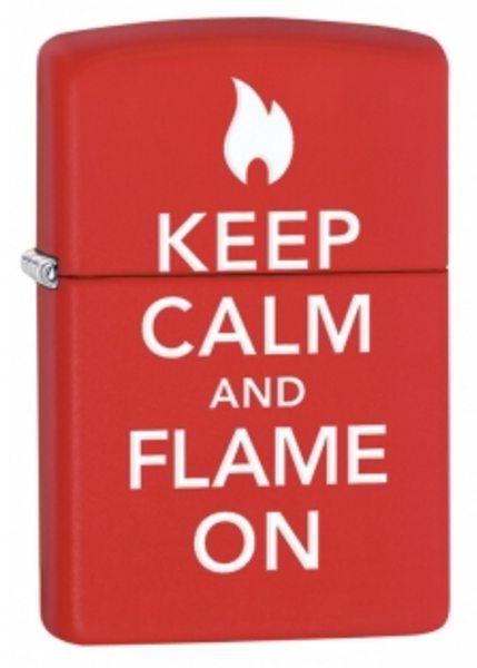 Zippo Keep Calm And Flame On 28671 lighter