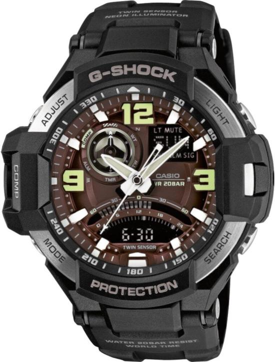  Casio G-Shock GA-1000-1B Gravity Master watch