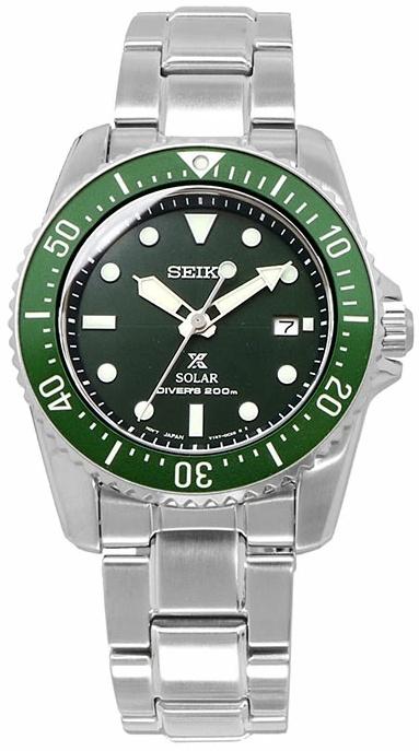  Seiko SNE583P1 Hulk Prospex Compact Solar Scuba Diver watch
