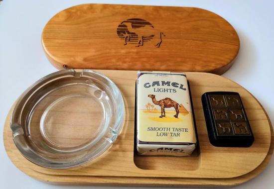  Zippo Camel Wooden Gift Set 1994 lighter