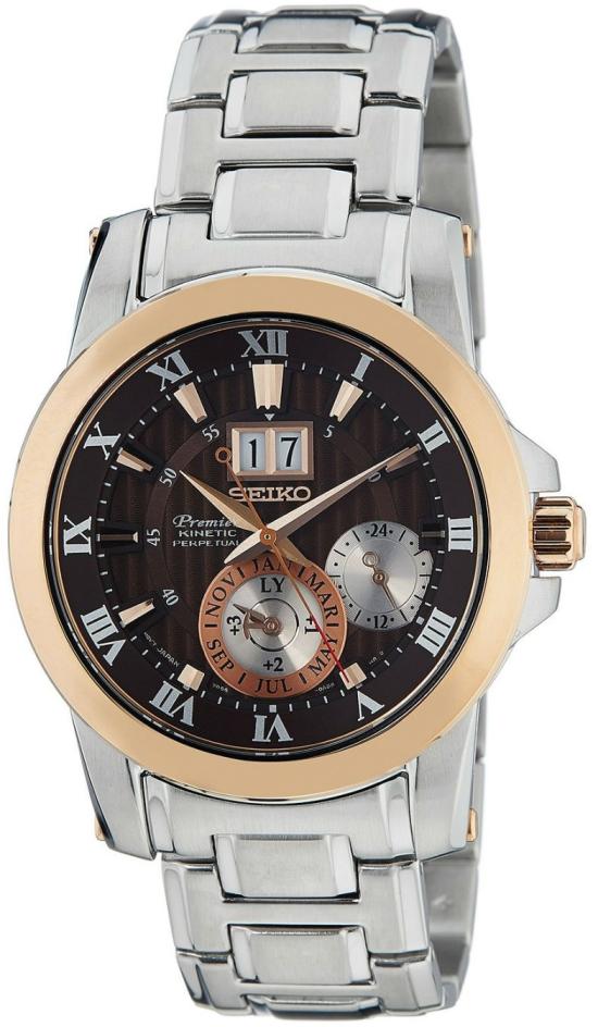  Seiko SNP128P1 Premier Kinetic Perpetual Calendar Novak Djokovic watch