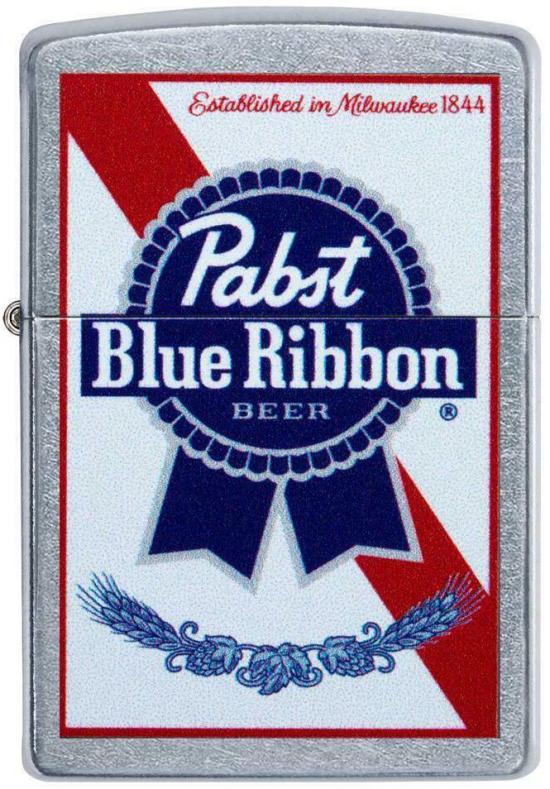  Zippo Pabst Blue Ribbon Beer 49078 lighter