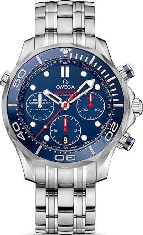  Omega Seamaster 300m Diver Co-Axial Chronograph  212.30.44.50.01.001 (used watch)