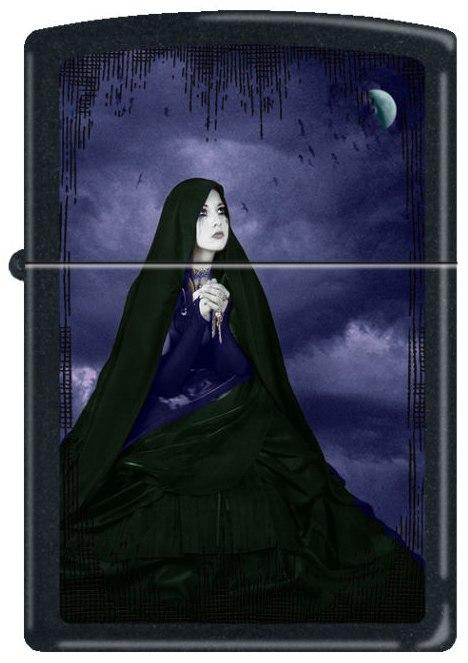 Zippo Gothic Lady in Black 7219 lighter