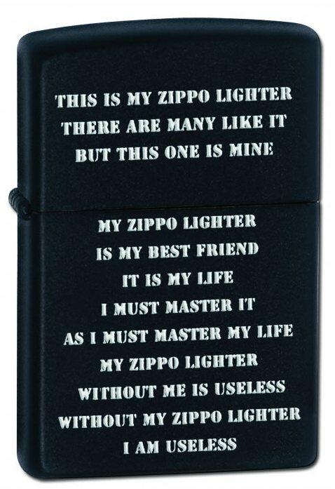 Zippo Creed 24710 lighter