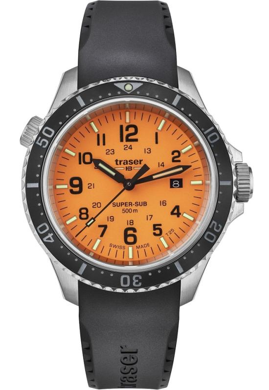  Traser P67 SuperSub Orange 109380 watch