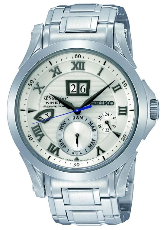 Seiko SNP057P1 Premier Kinetic Perpetual watch