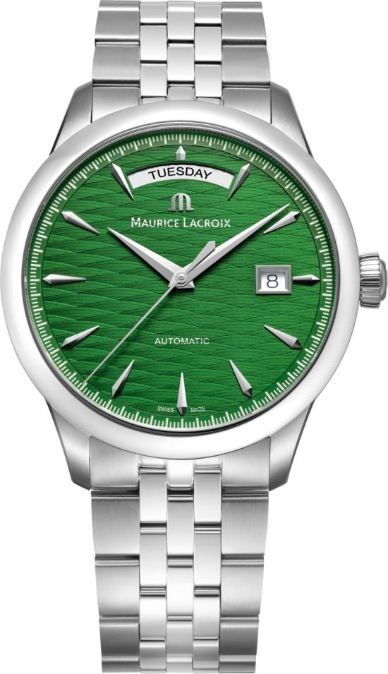  Maurice Lacroix 1975 Automatic Day Date Vagues du Jura Limited Edition 756058-SS002-630-1 watch