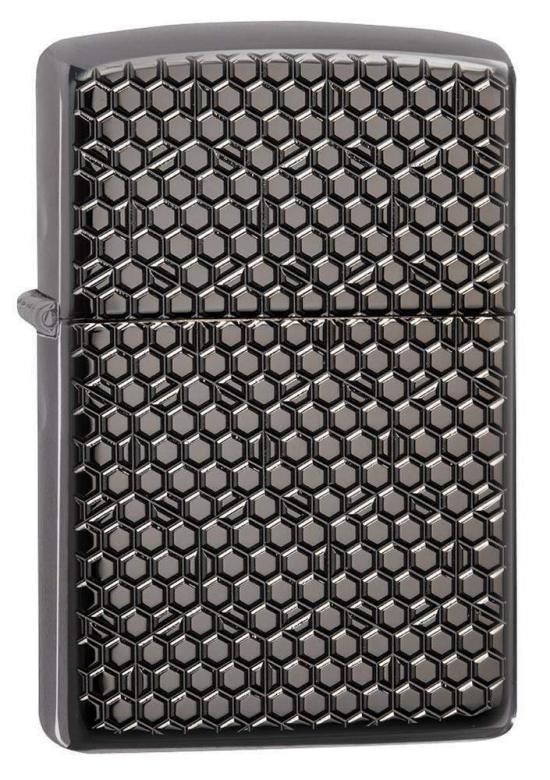  Zippo Hexagon Design 49021 lighter