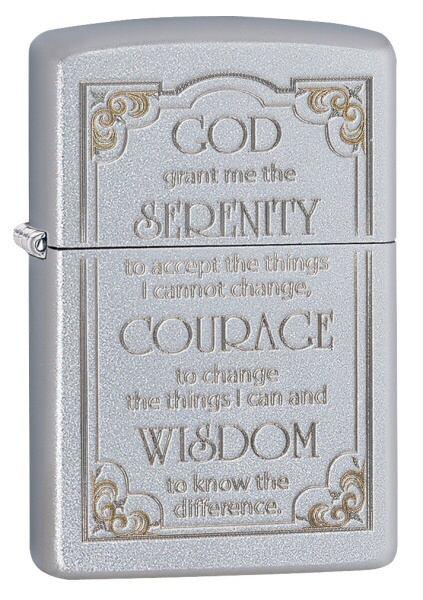 Zippo Serenity Prayer 28458 lighter