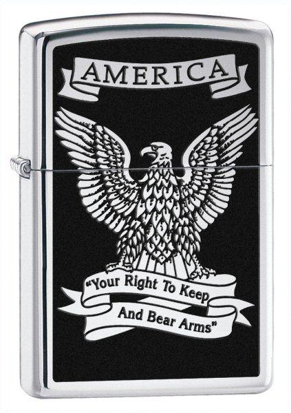 Zippo Eagle - Right to Bear Arms 28290 lighter